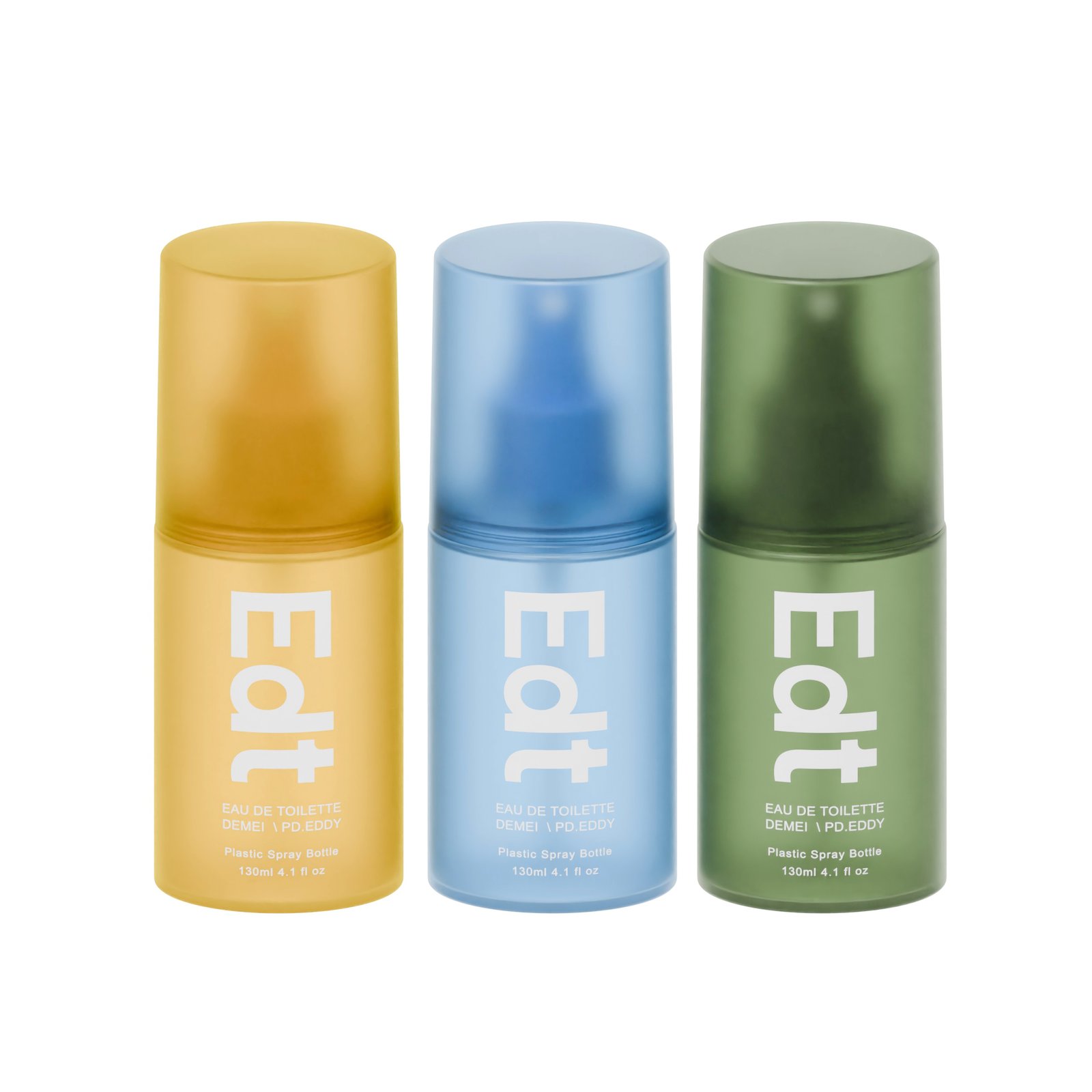 DEMEI Custom Logo PET Fine Mist Spray Bottle Skincare Toner Serum Oil 130/200ml - Image 2