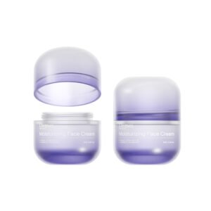 DEMEI Gradient Frosted Glass Cream Jar Gold Stamp 30g 50g