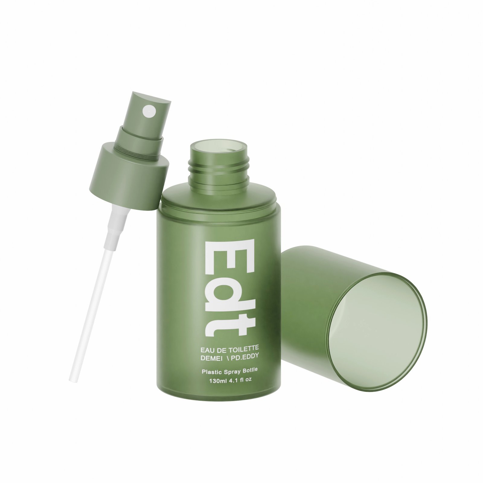 DEMEI Custom Logo PET Fine Mist Spray Bottle Skincare Toner Serum Oil 130/200ml - Image 5
